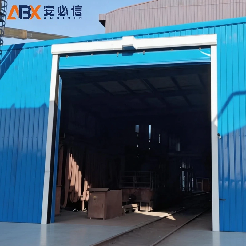 延安软帘堆积门